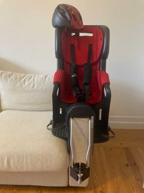 Assento criança bicicleta Römer Jockey² + Capacete Specialized MI0