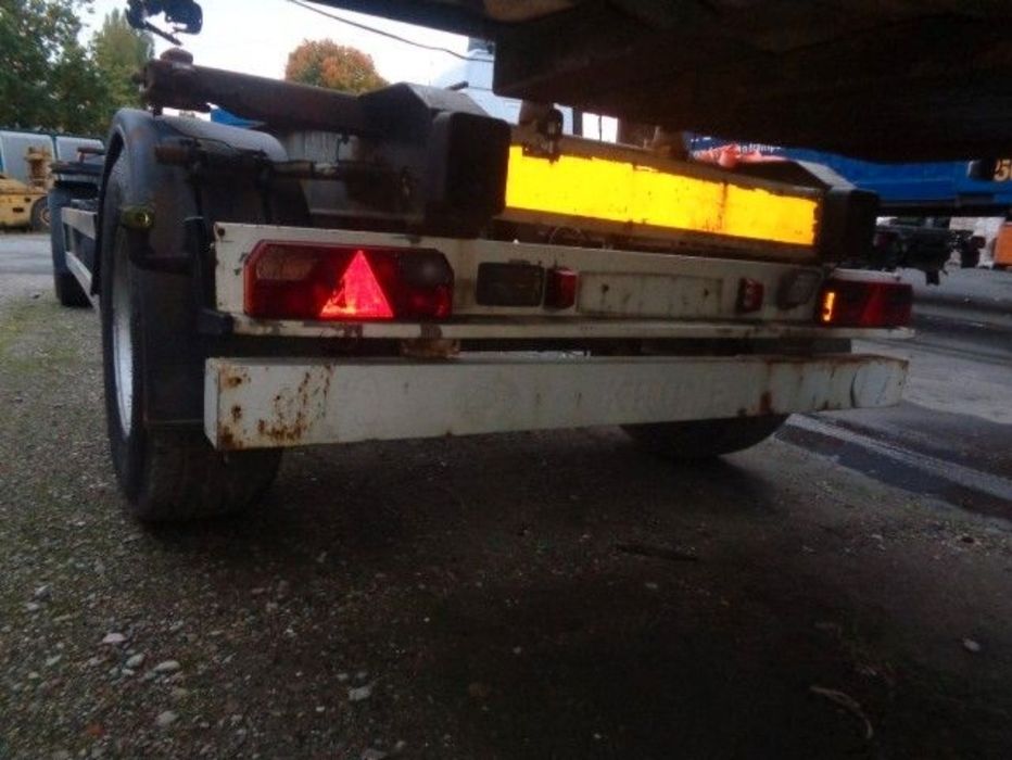 Przyczepa KRONE BDF 22,5 laweta rolnicza platforma rama podłoga