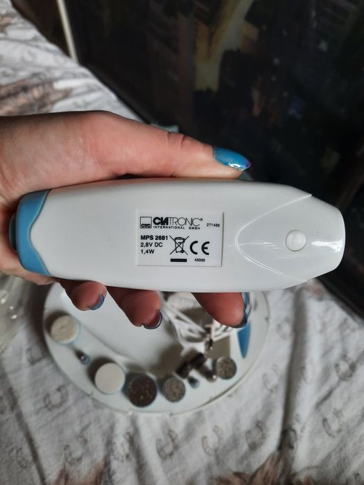 Clatronic електричний набір для манікюру