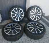 Koła felgi Grande Punto Abarth 17" opony 215/45