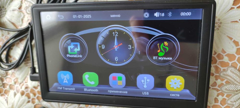 Автомобільний навігатор аудіо-відеоплеєр Android auto Bluetooth