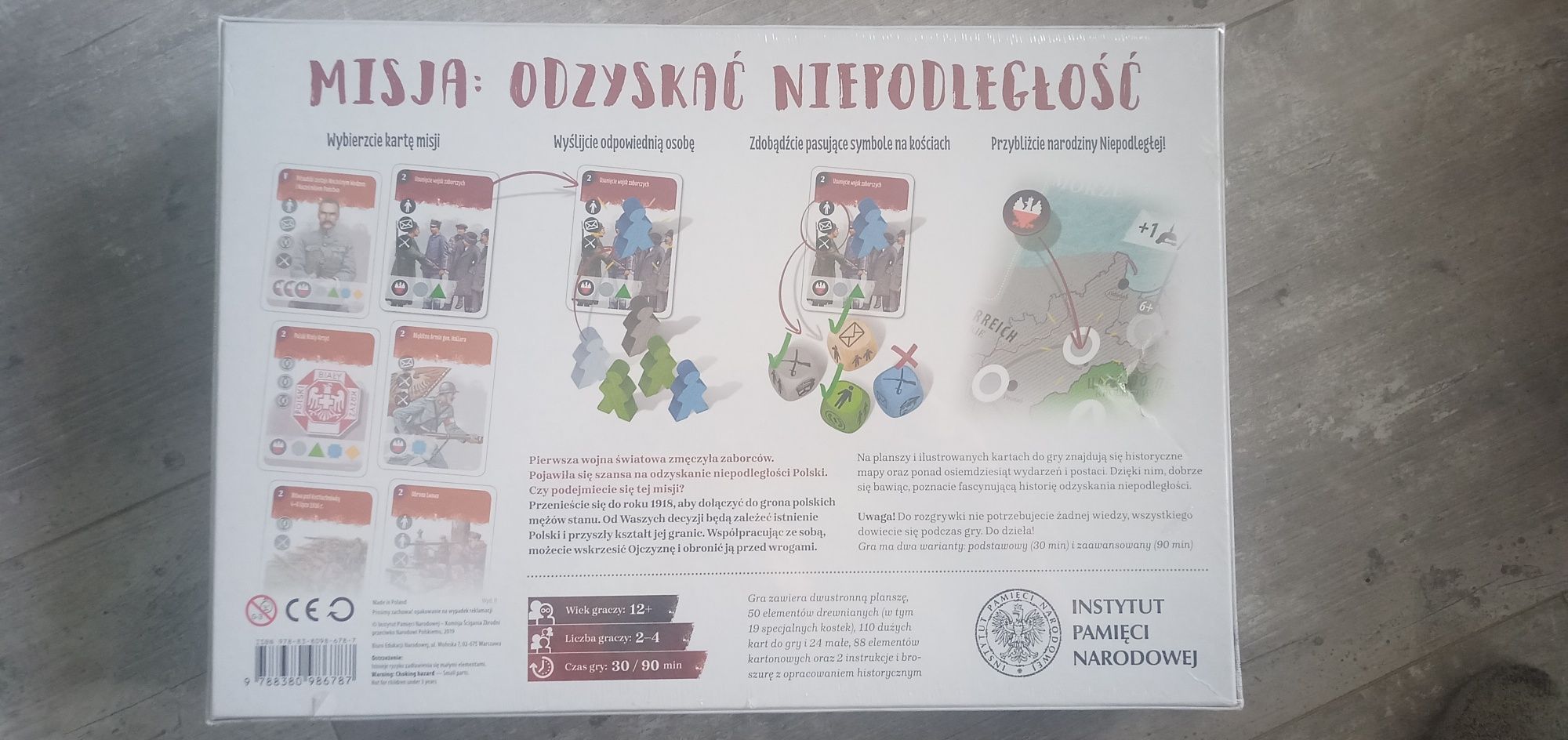 Gra planszowa NIEPODLEGŁA