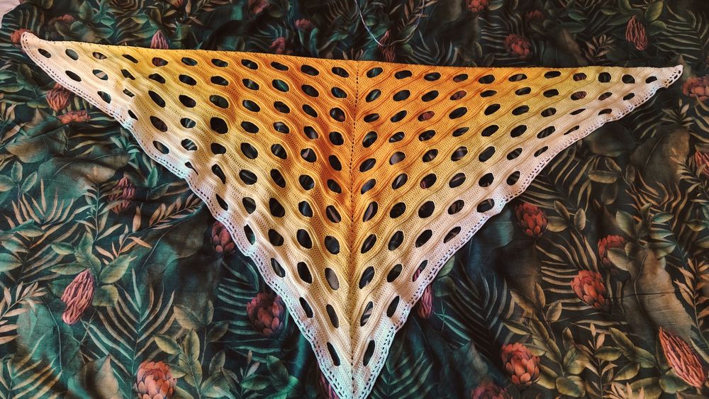 Chusta handmade szydełko