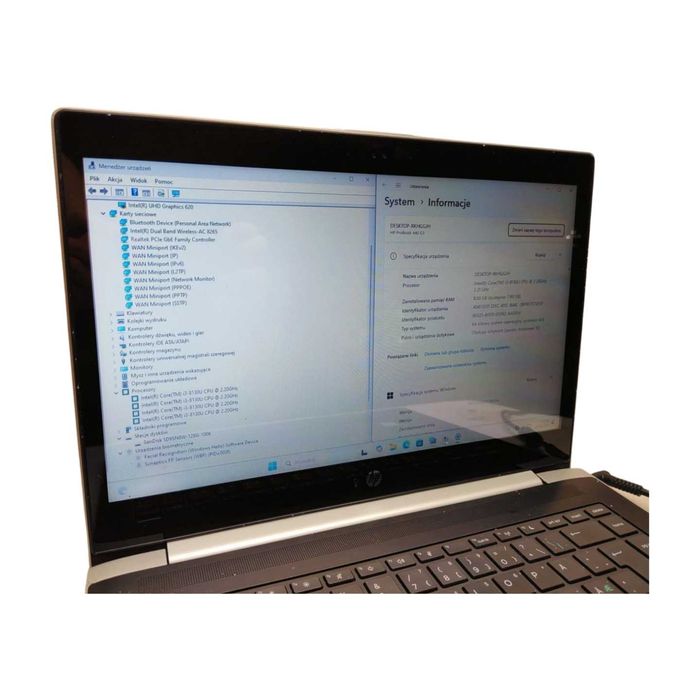 LAPTOP | HP ProBook 440 G5 | i3 | 8GB | 128SSD | 14" DOTYK | Win11