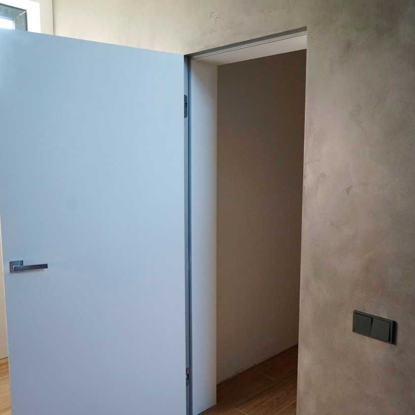 Міжкімнатні двері прихованого монтажу, двері під фарбування