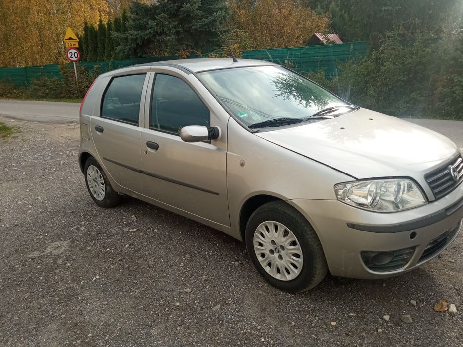 Fiat Punto 04 rok klimatyzacja sprowadzony