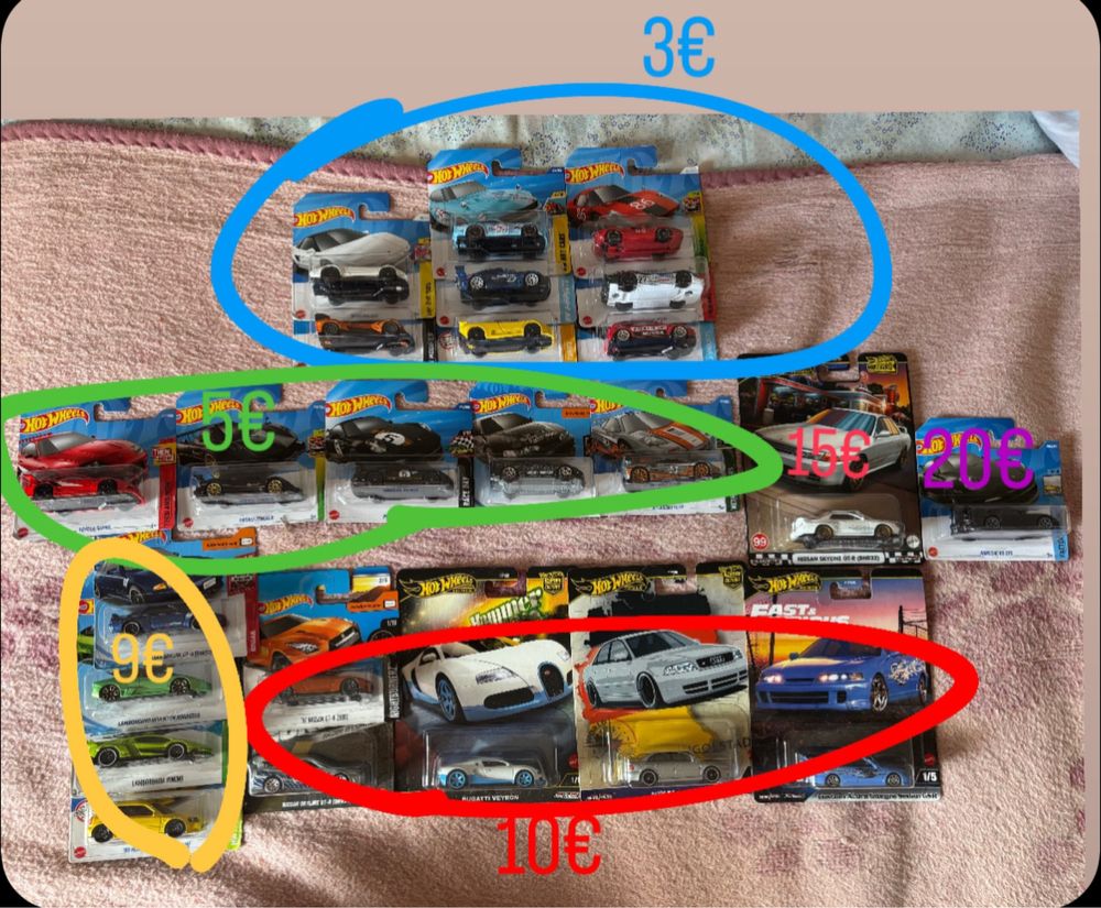 hotwheels variados