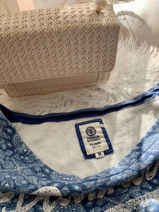 Bawełniana bluza Vintage (M) Franklin Marshall