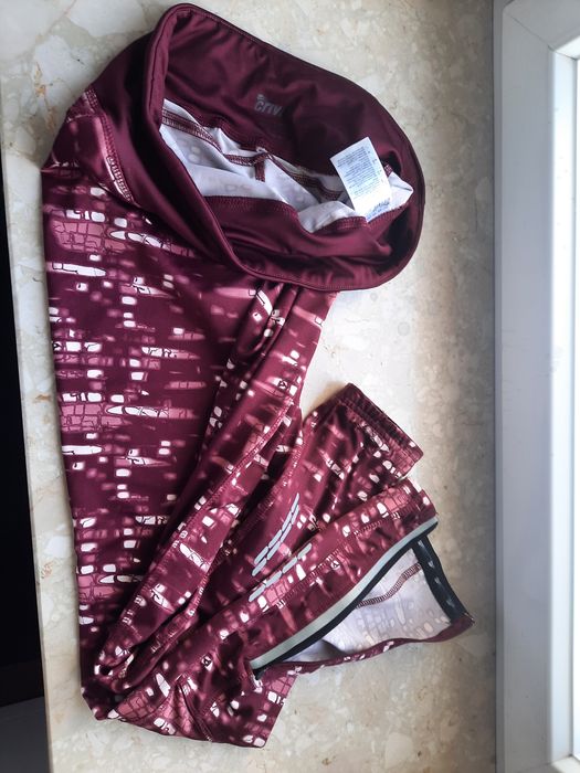 Legginsy getry sportowe damskie do biegania Crivit r. M