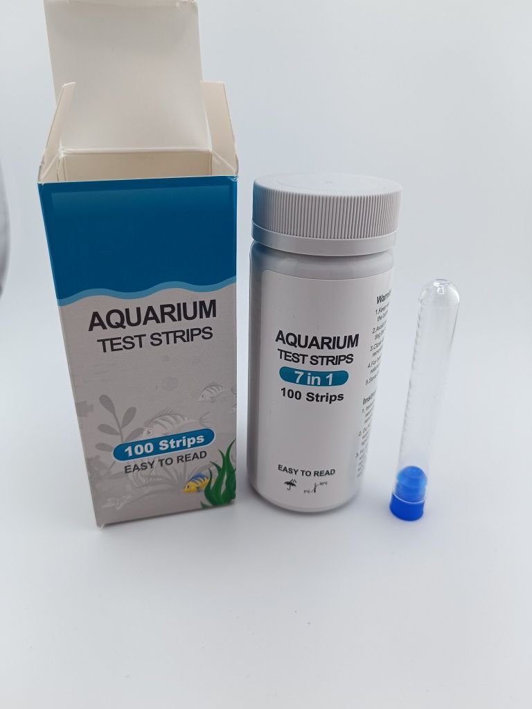 Аквариумные тест полоски качества воды