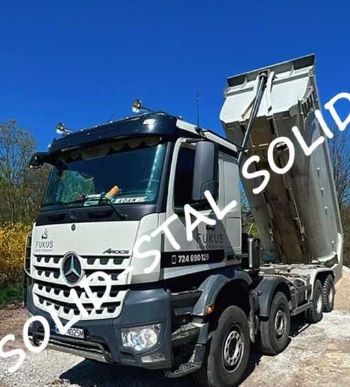 Orurowanie GÓRNE / NA HALOGENY Mercedes Arocs / Actros Kab.Budowlana