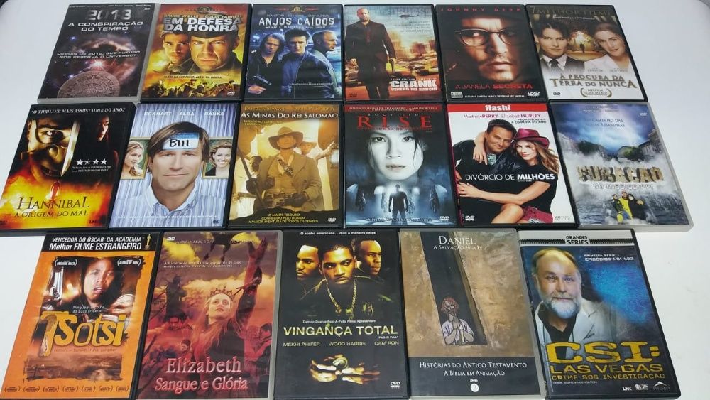 Filmes de boa qualidade em DVD
