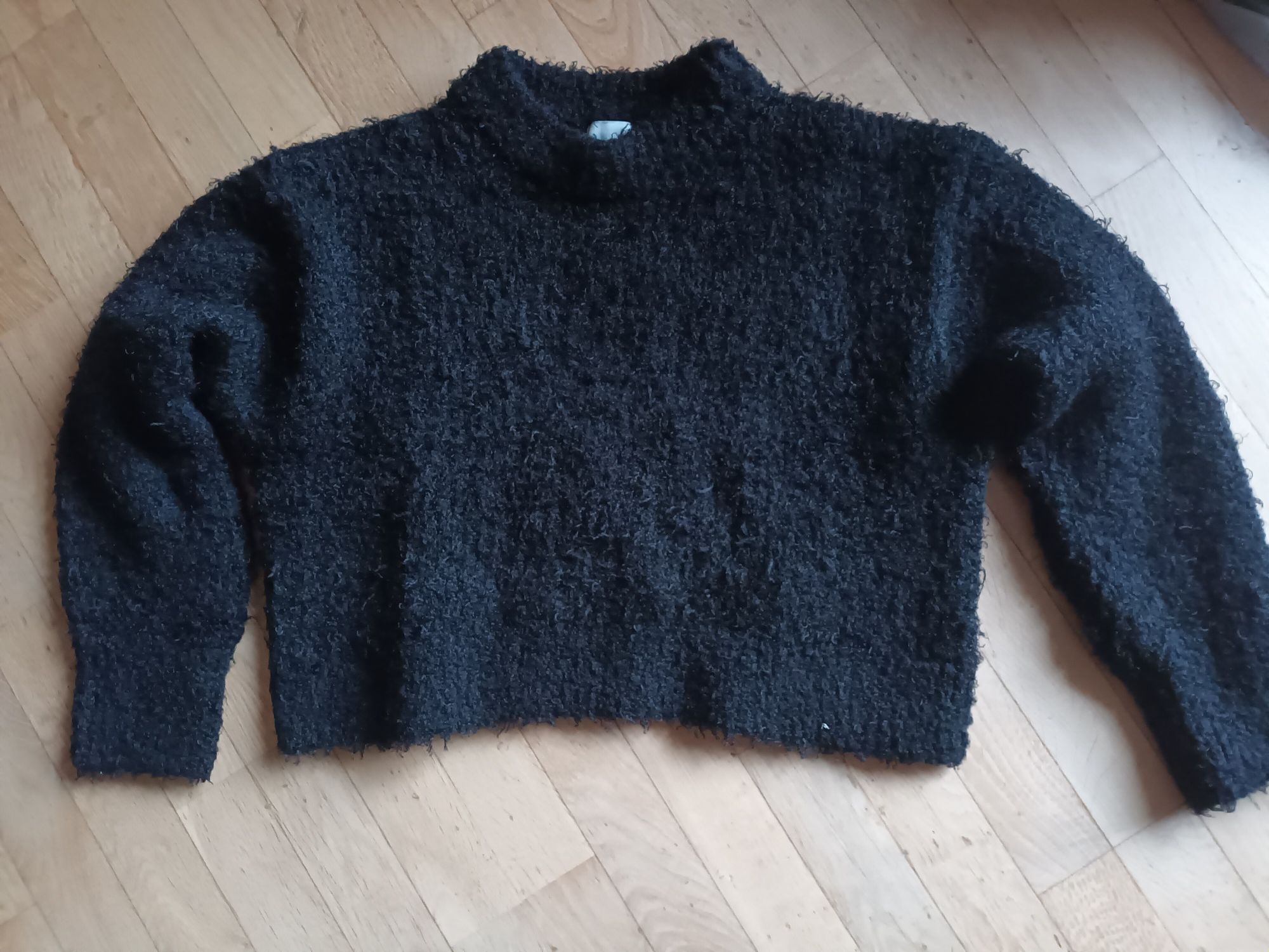 Nowy czarny sweter H&M r. L