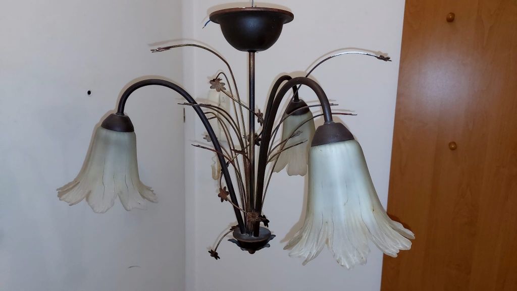 Lampy-wisząca i stojąca