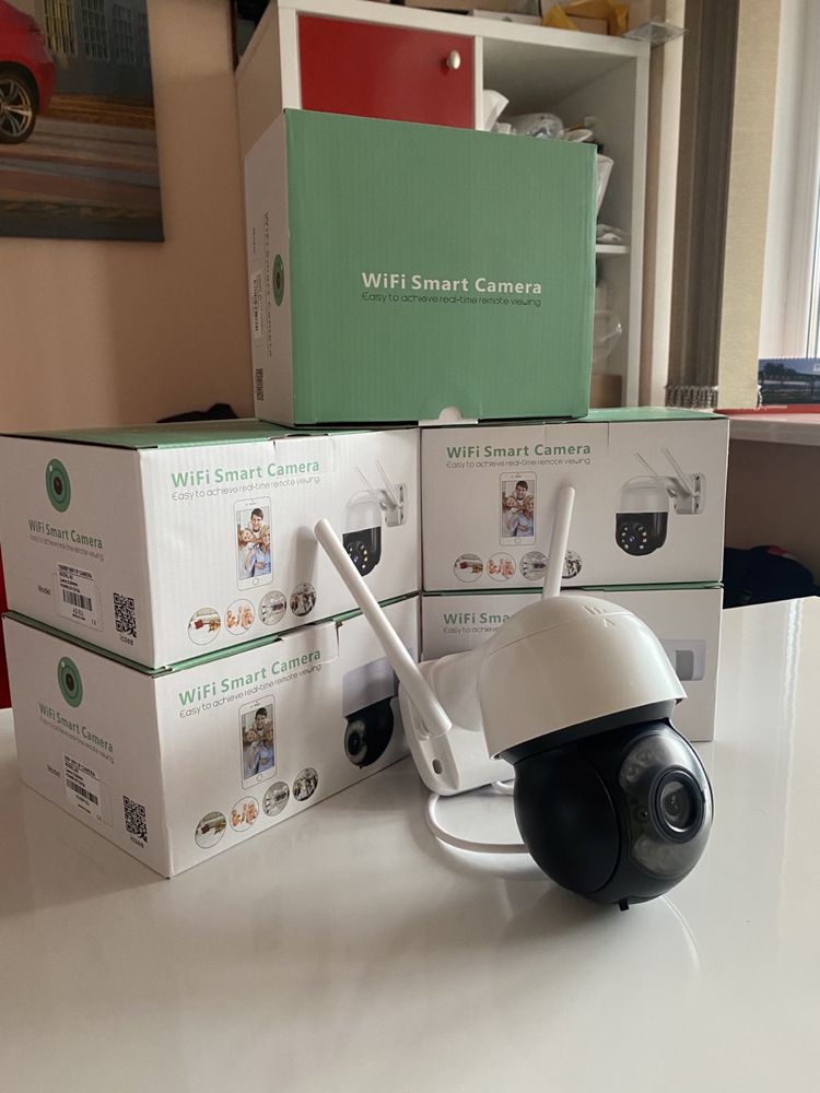 WiFi Камера видеонаблюдения уличная Wifi 4МП 8МП