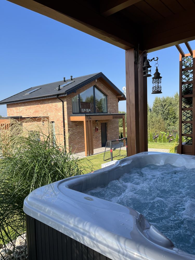Czaple Resort domy na Kaszubach z BASENEM/ prywatnym JACUZZI /SAUNĄ