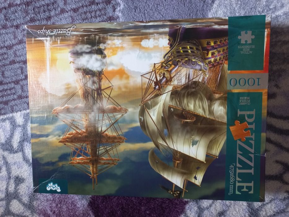 Пазли на 1000 деталей кораблі