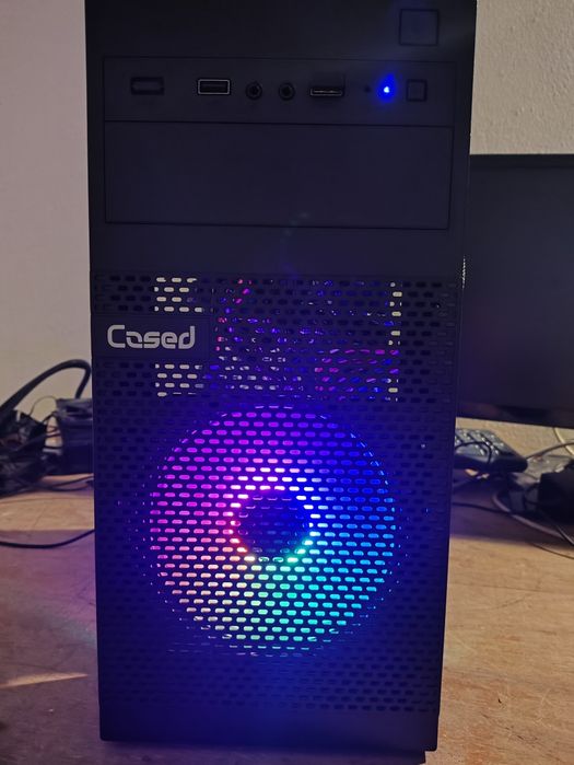 Komputer gamingowy argb Ryzen 5 6x3,9 Turbo 6 rdzeni 12 wątków