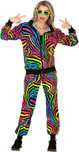 Strój dres lata 80. neon tygrys XXL WIDMANN MILANO– imprezowy #6409