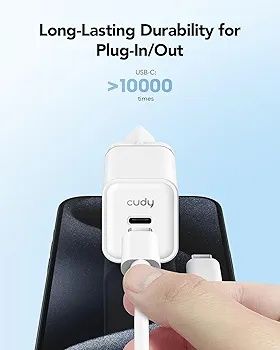 [Novo] Carregador USB C Fast Charge 20W GaN
