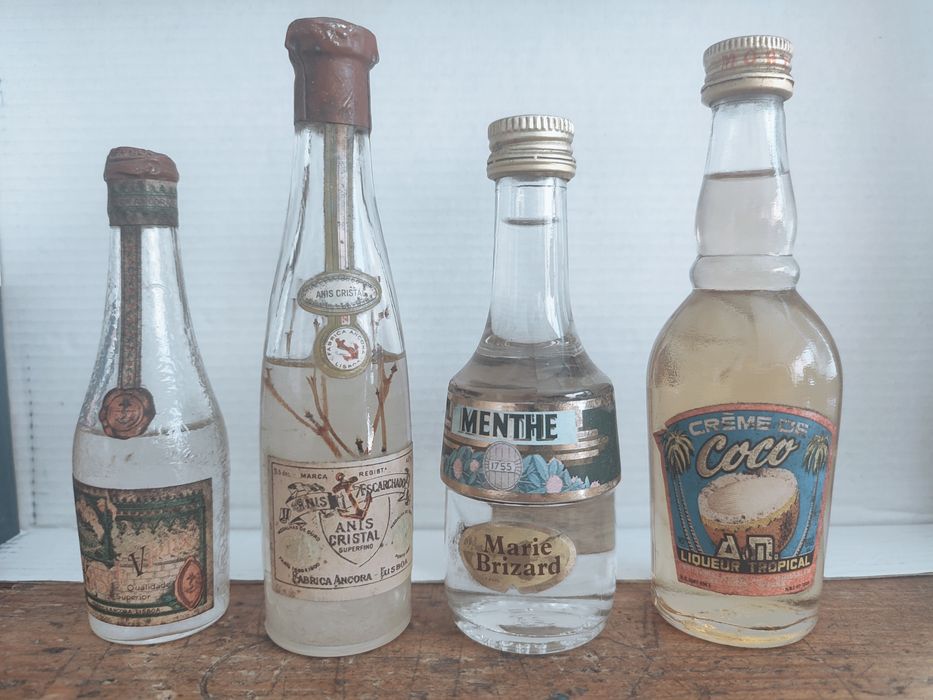 Mini garrafas de coleção