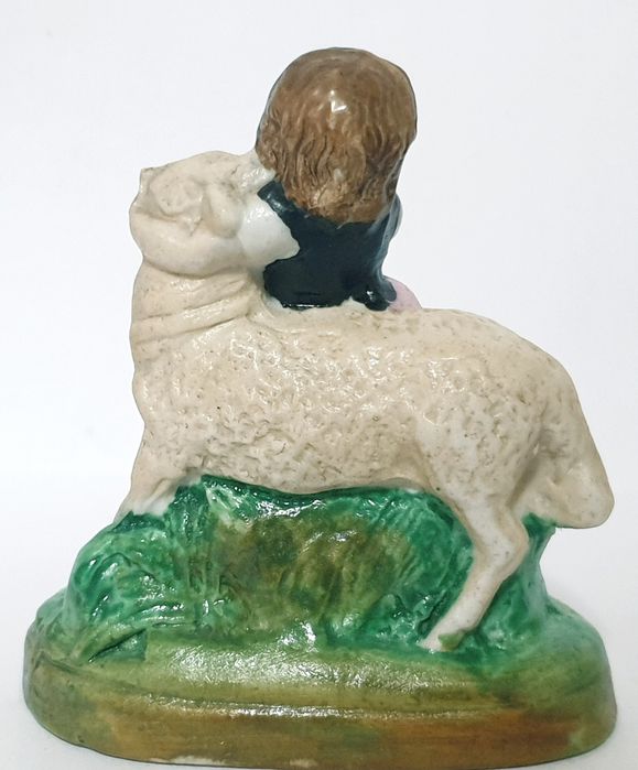 Lindas pequenas antigas figuras em porcelana alemã marcadas