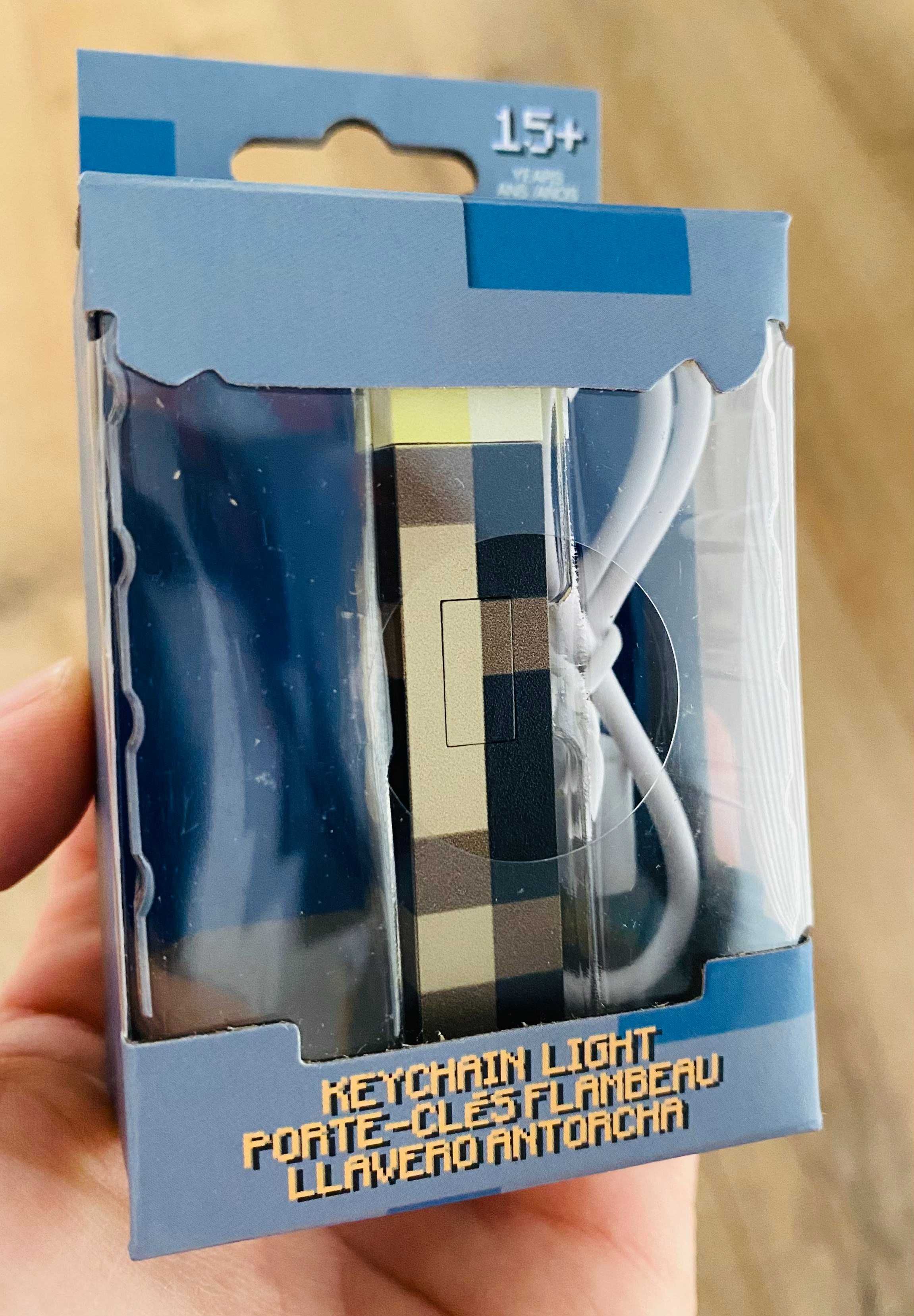 Minecraft Brelok Pochodnia Lampka