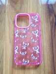 Obudowa na telefon iPhone 13Pro Angel Stitch Disney Primark różowa