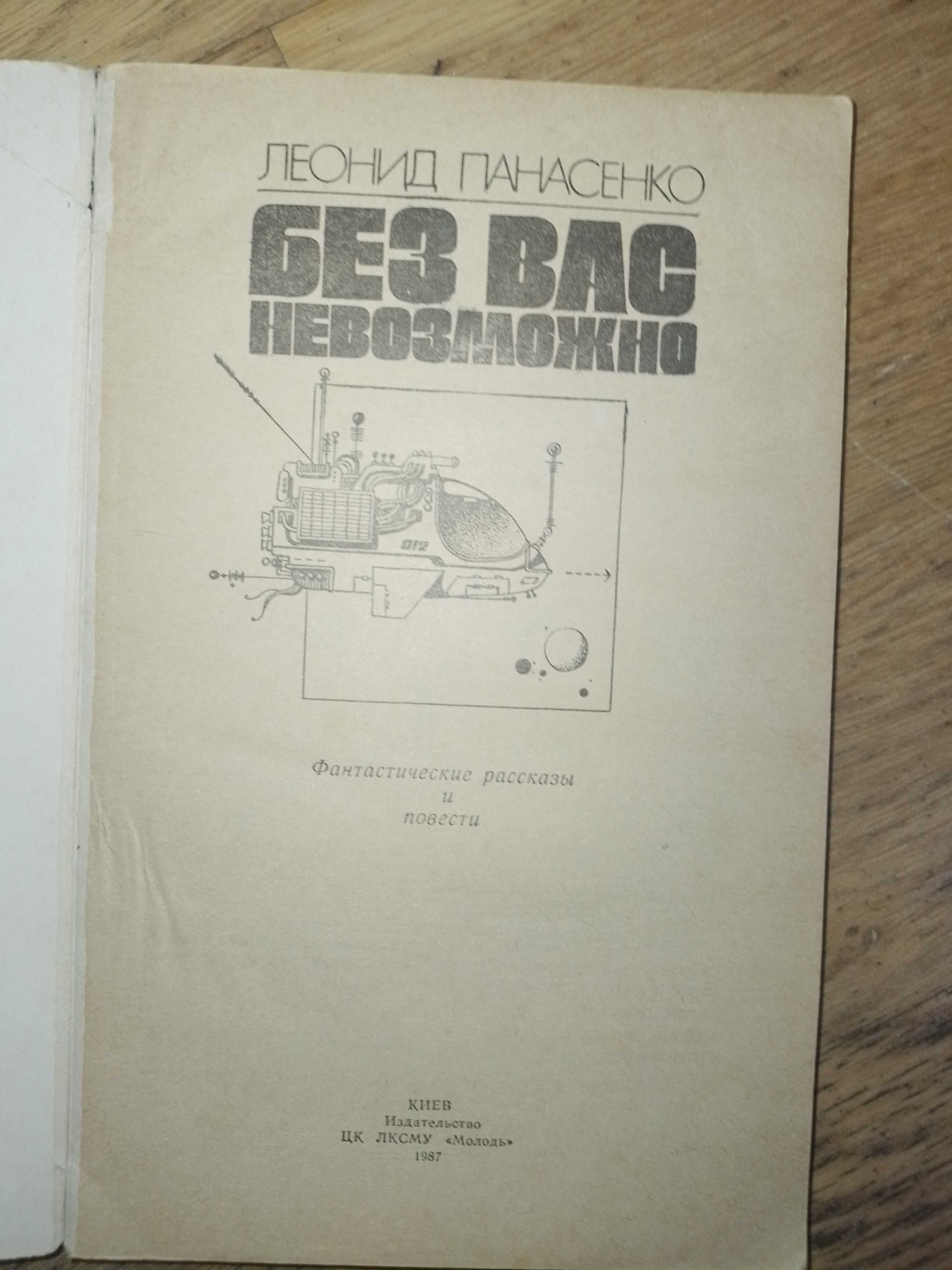 Книга Панасенко Л. Без вас невозможно