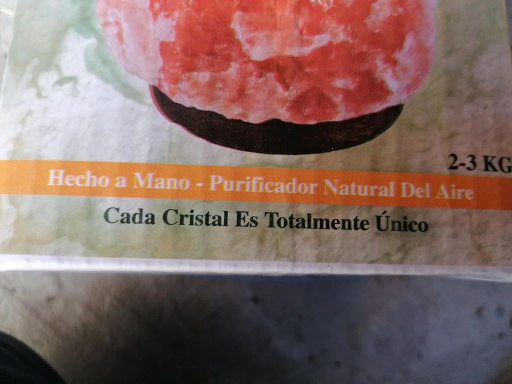 Candeeiro Sal Himalaias 2 a 3 kg