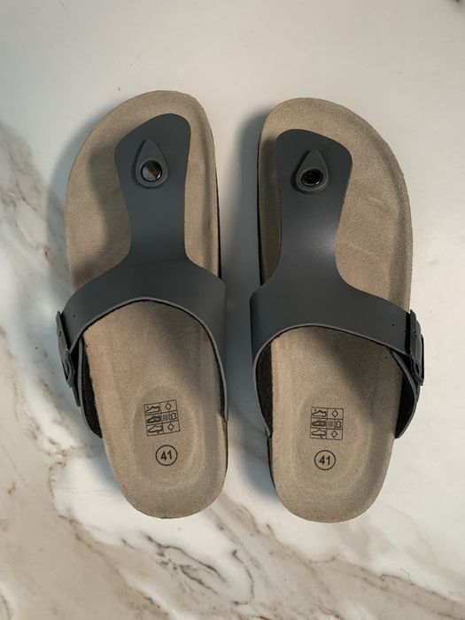 Klapki japonki ala Birkenstock roz. 41