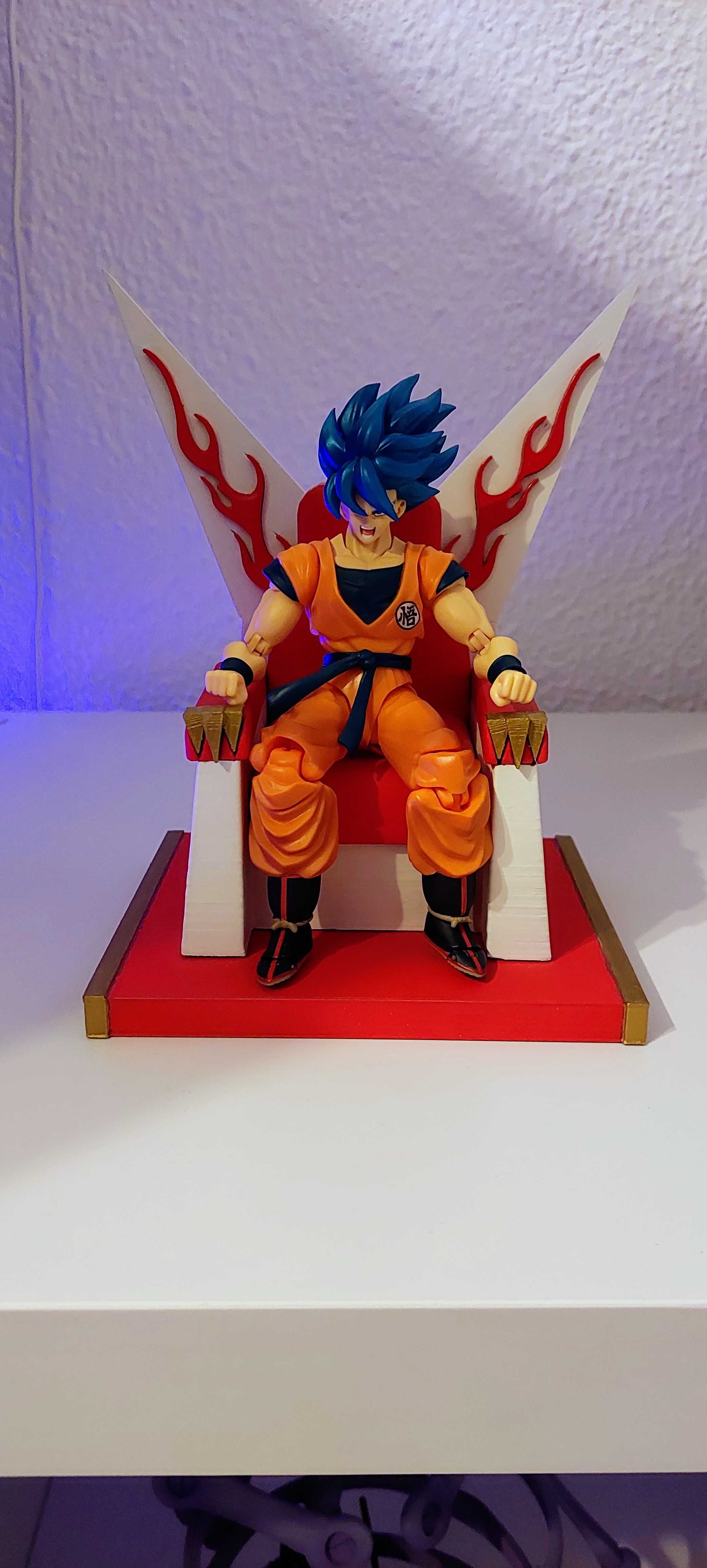 Dragon Ball S.H.Figuarts King Vegeta Throne 1/12