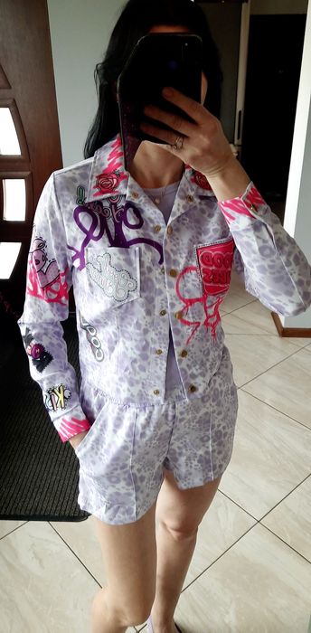 Garnitur damski komplet spodenki I marynarka