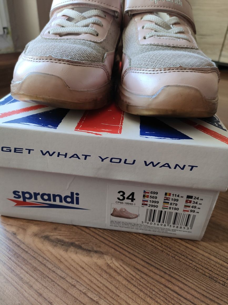 Buty Sprandi LED 34