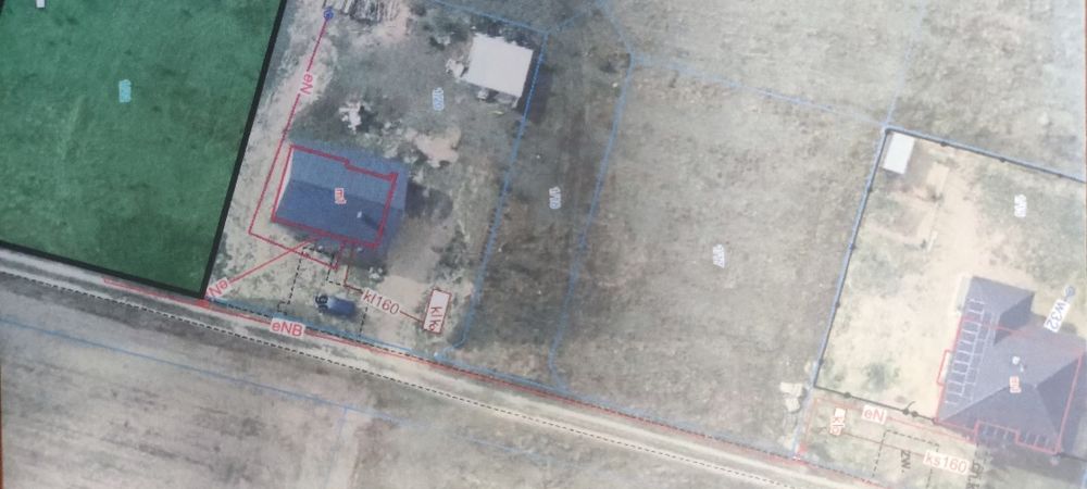 Działka budowlana 1084m2 DOLNIK gm. KRAJENKA