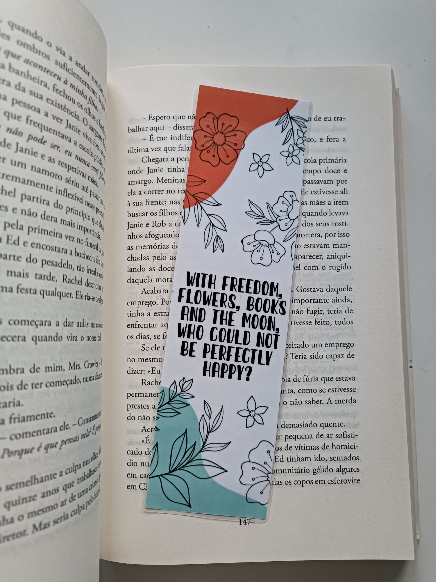 Marcadores de livros personalizados