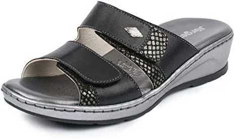 Nowe damskie klapki skórzane / ortopedyczne / Jürgen Hirsch !ZESTAW!