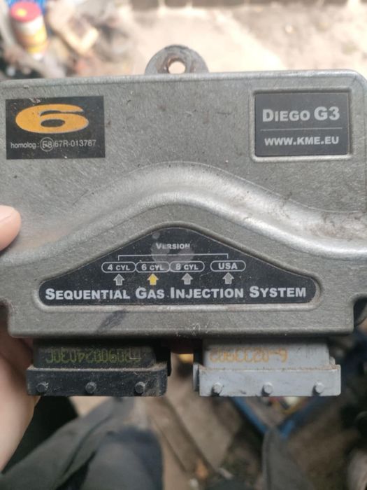 LPG-GBO газове обладнання 4-те поколіня на 6 ціліндрів