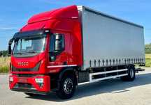 Iveco EUROCARGO 180-280 / FIRANKA / WINDA / 20 PALET / 80 TYŚ KM / 2023 ROK / 9 223 KG ŁADOWNOŚCI / NOWY