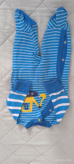 Pajac chłopięcy niemowlęcy 0-6 mcy