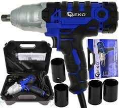 Гайковерт електричний Geko/Німеч,/,2100Вт,750НМ+насадки,якYATO