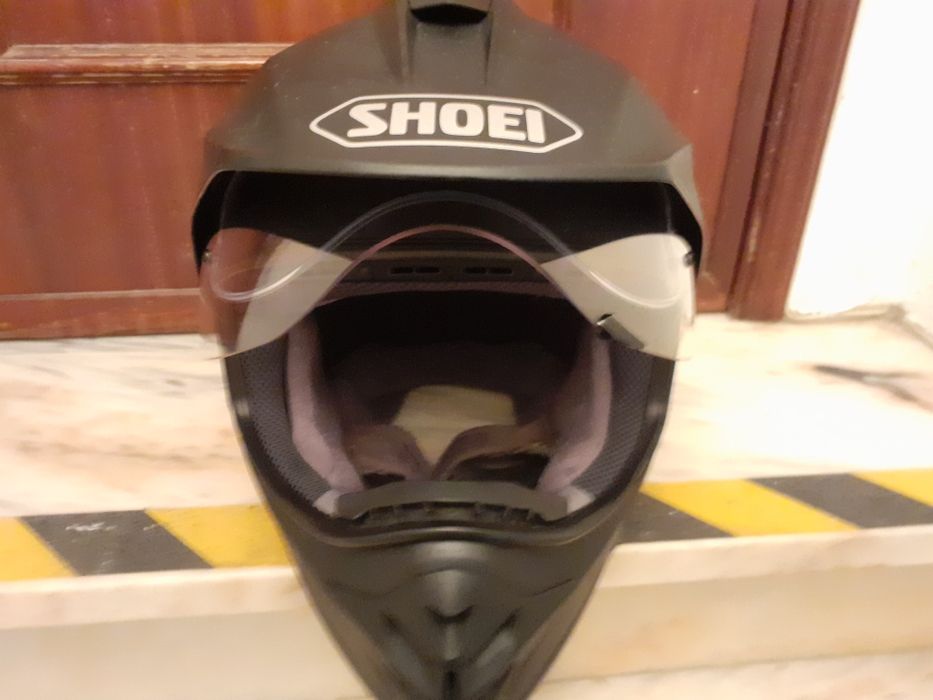 Shoei Hornet M bom estado por dentro e por fora com pinlok