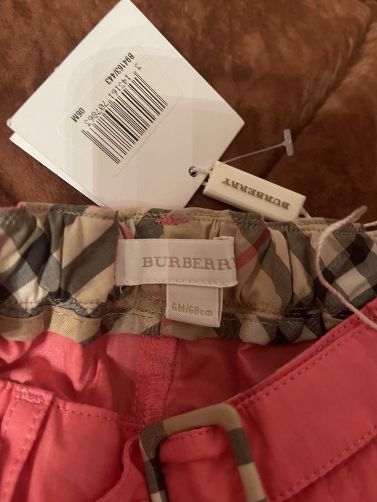 Детские штаны burberry оригинал новые