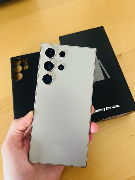 Samsung S24 Ultra 256GB Titanium Gold - Fatura e garantia