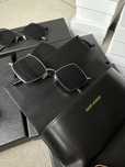 Okulary nowe ysl srebrna ramka
