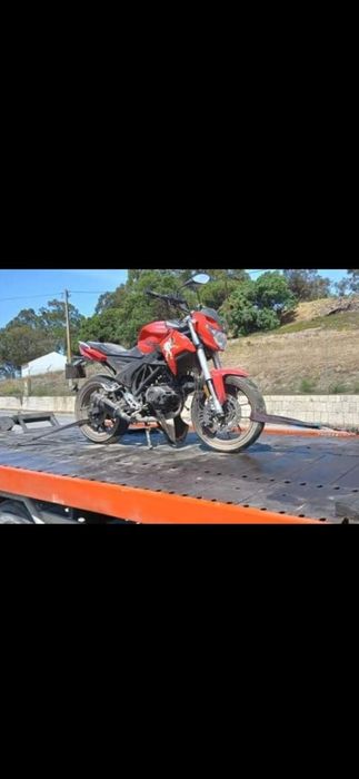 Vendo mota acidentada para peças da marca vortex naked 125