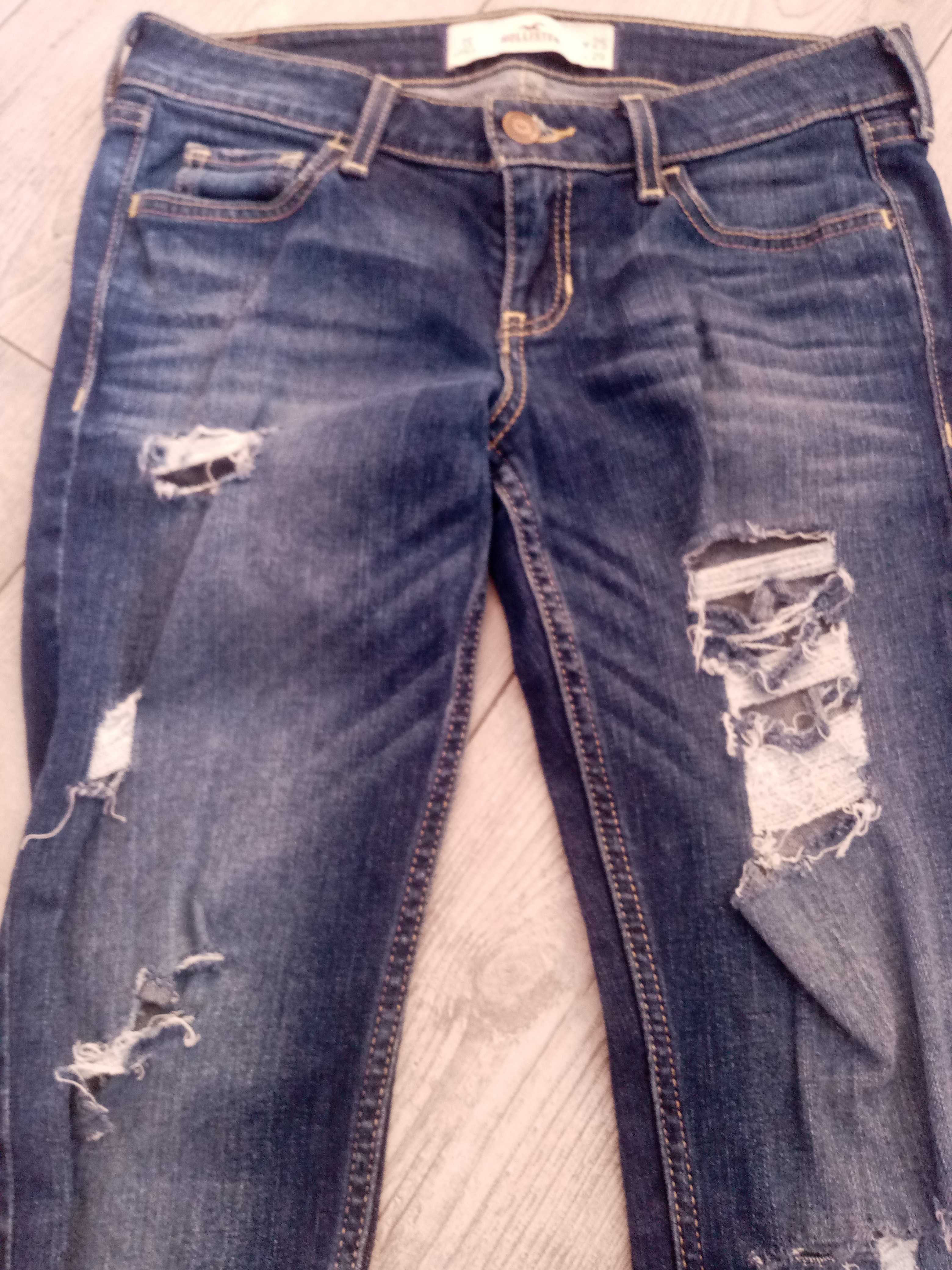 Abercrombie Hollister 25/29 Super jeansy j. NOWE