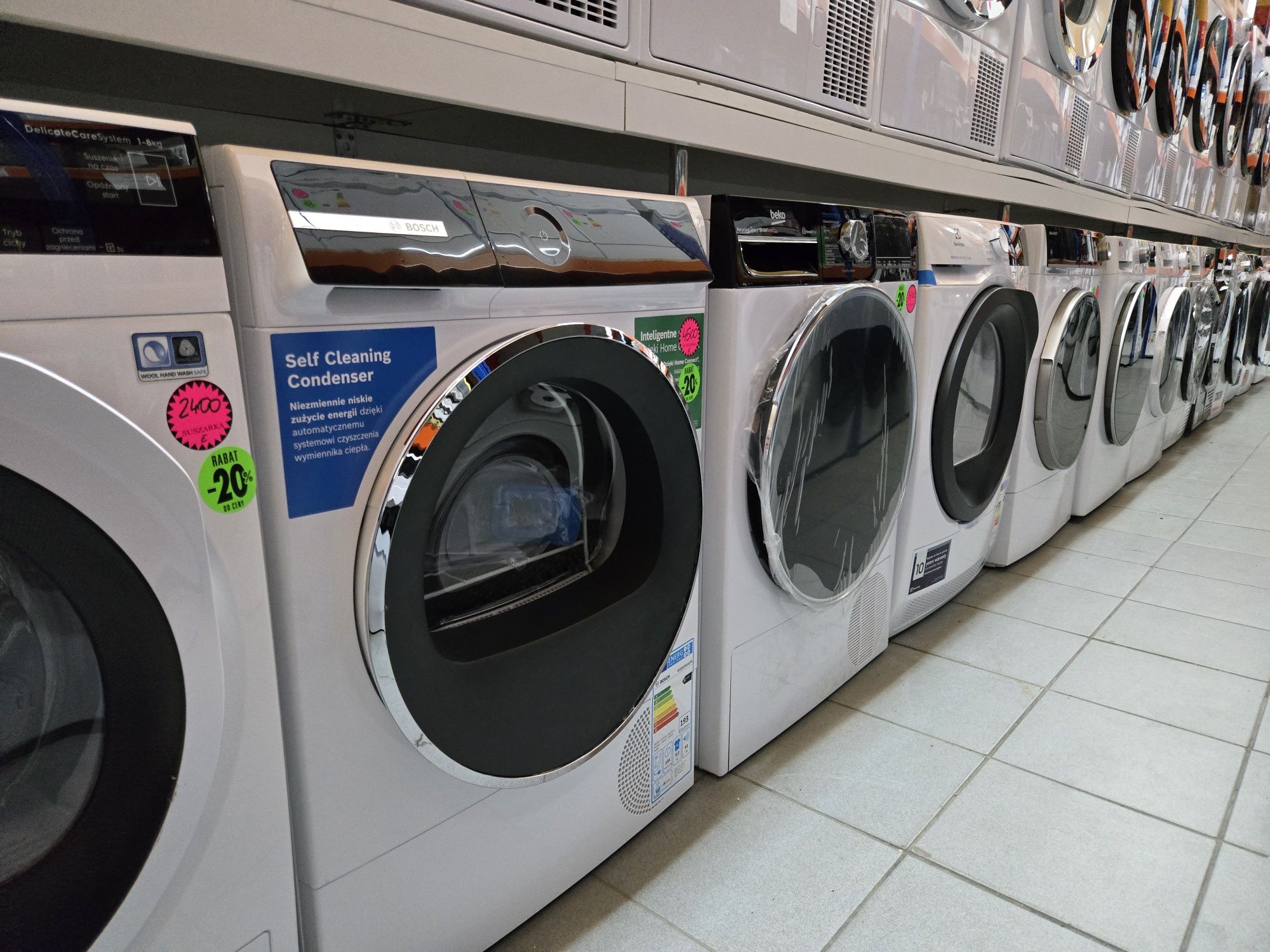 OUTLET Wspólna 6 Suszarka Bosch NOWY MODEL