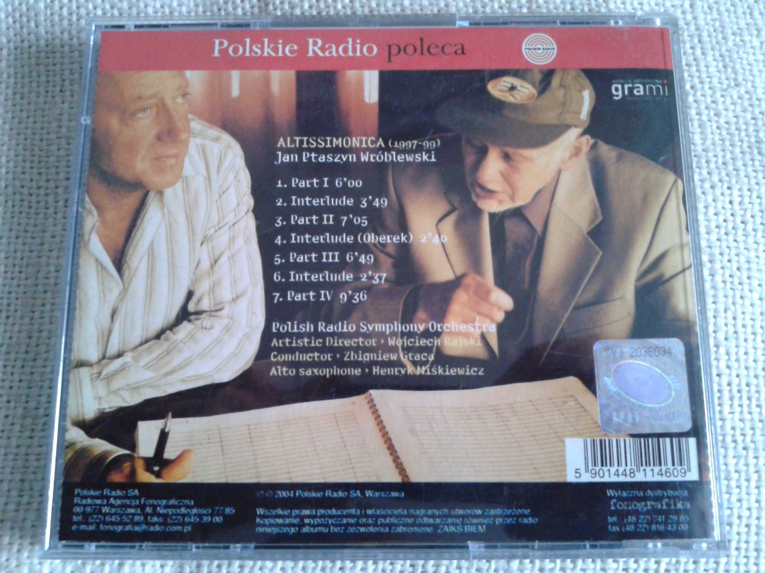 Henryk Miśkiewicz - Altissimonica  CD