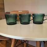 Nowe szklane kubki 3 pack Sinsay